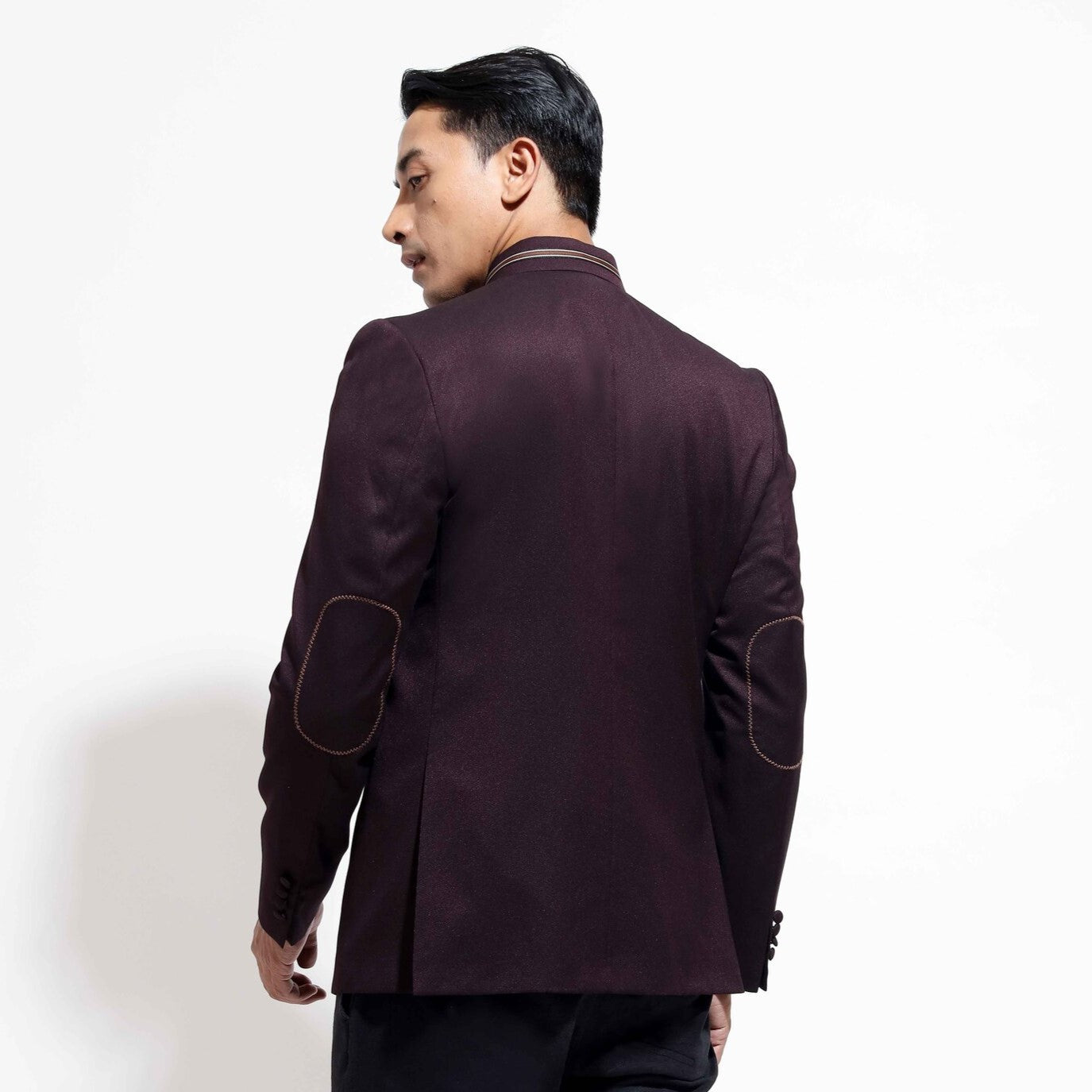 Sports jacket with regimental tape