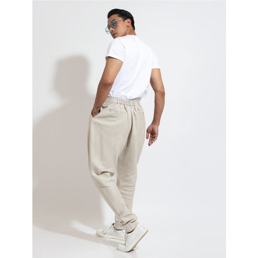 Jodhpuri pants with elasticated waist