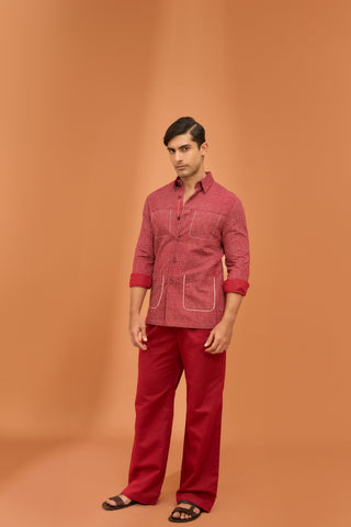 Blurred Echo Scarlet Shaket