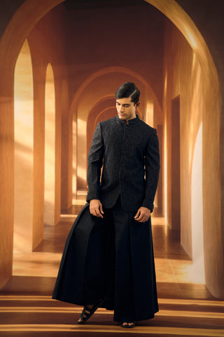 Paisley Emboidered Ceremonial Banddhgala