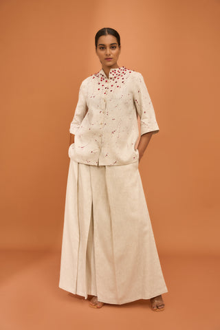 Unisex Pleated Palazzo