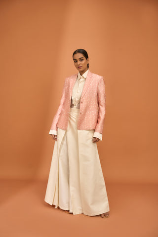 Dusty Pink Kodi Print Blazer
