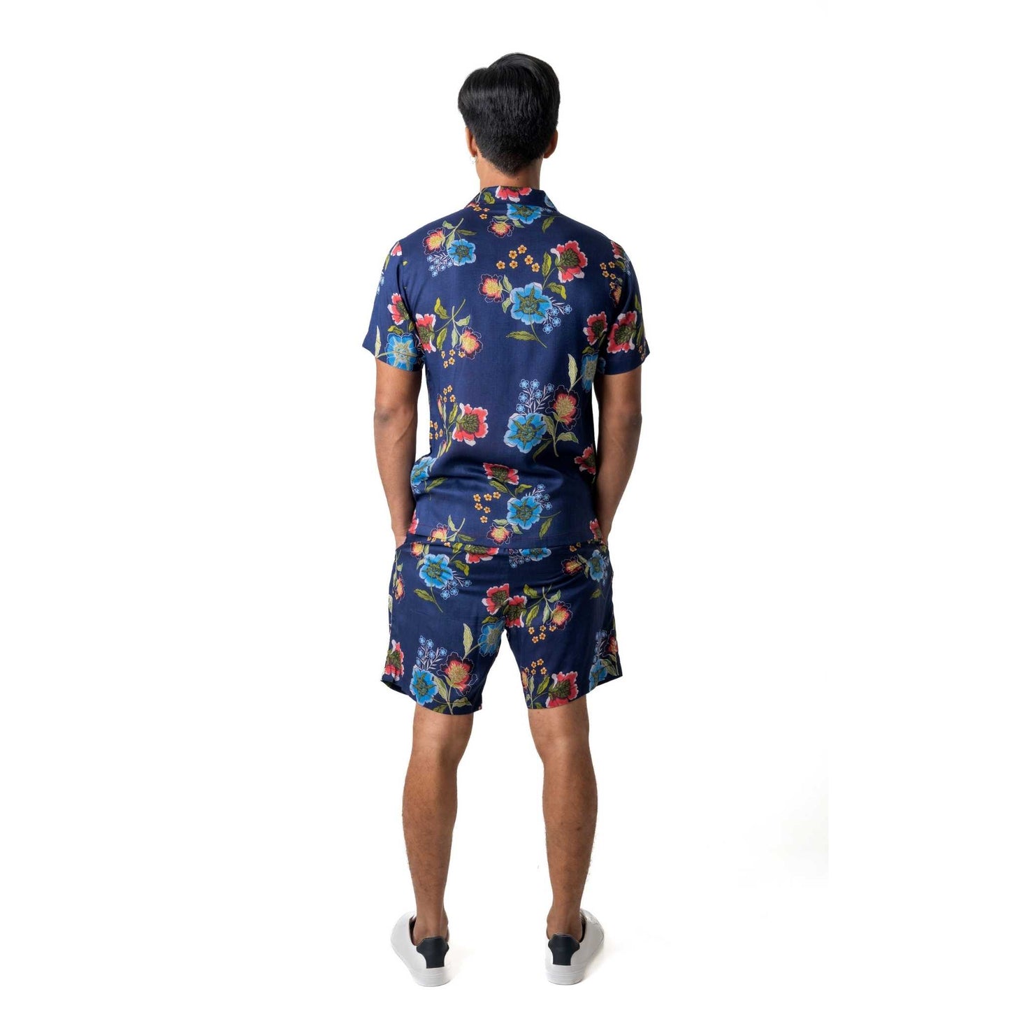 Shirt and shorts co-ords in floral print