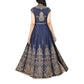 Embroidered lehenga with built up neckline