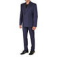 Double breasted jacket & slimfit flatfront trousers