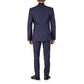 Double breasted jacket & slimfit flatfront trousers